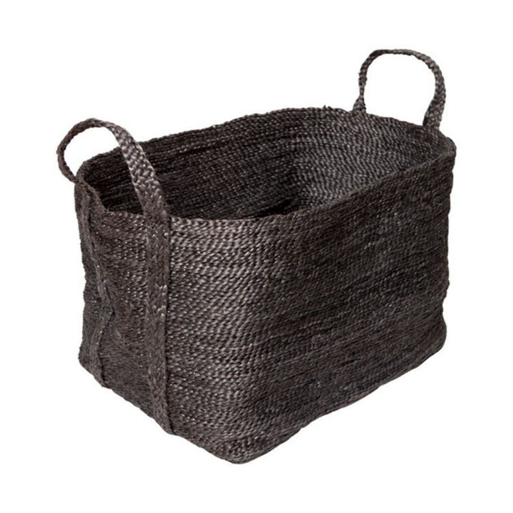 A terrific option for keeping organized, our large, charcoal jute baskets deliver on both form & function. Expertly handwoven by women working within a Fair Trade program in Bangladesh, they are built to stand up to the demands of your busy household. 