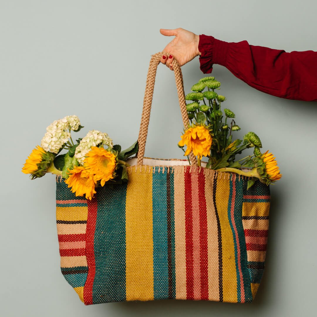 Carmen Striped Tote New Arrivals