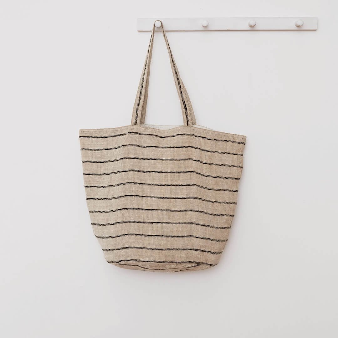 Chloe Striped Tote: Sustainable Style for Everyday – Will