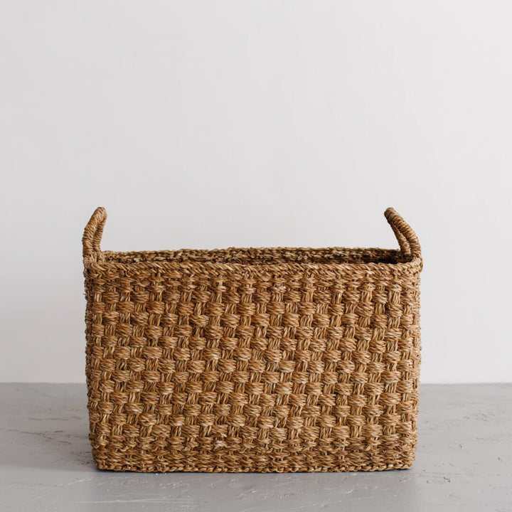 Harvest Chatai Weave Rectangle Basket New Arrivals