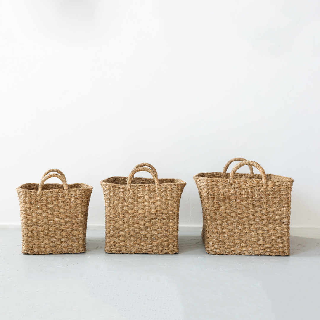Harvest Chatai Weave Rectangle Basket New Arrivals