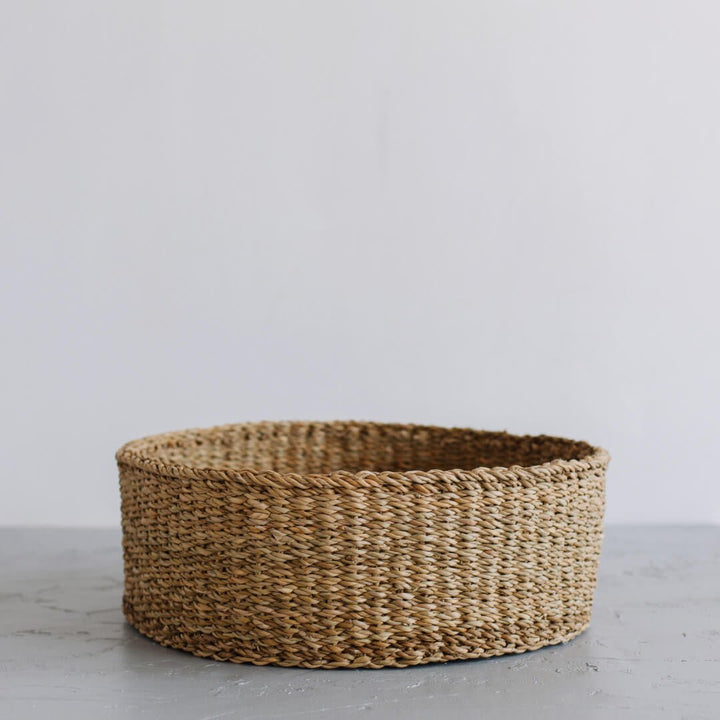 Harvest Jumbo Round Woven Bowl Baskets & Storage