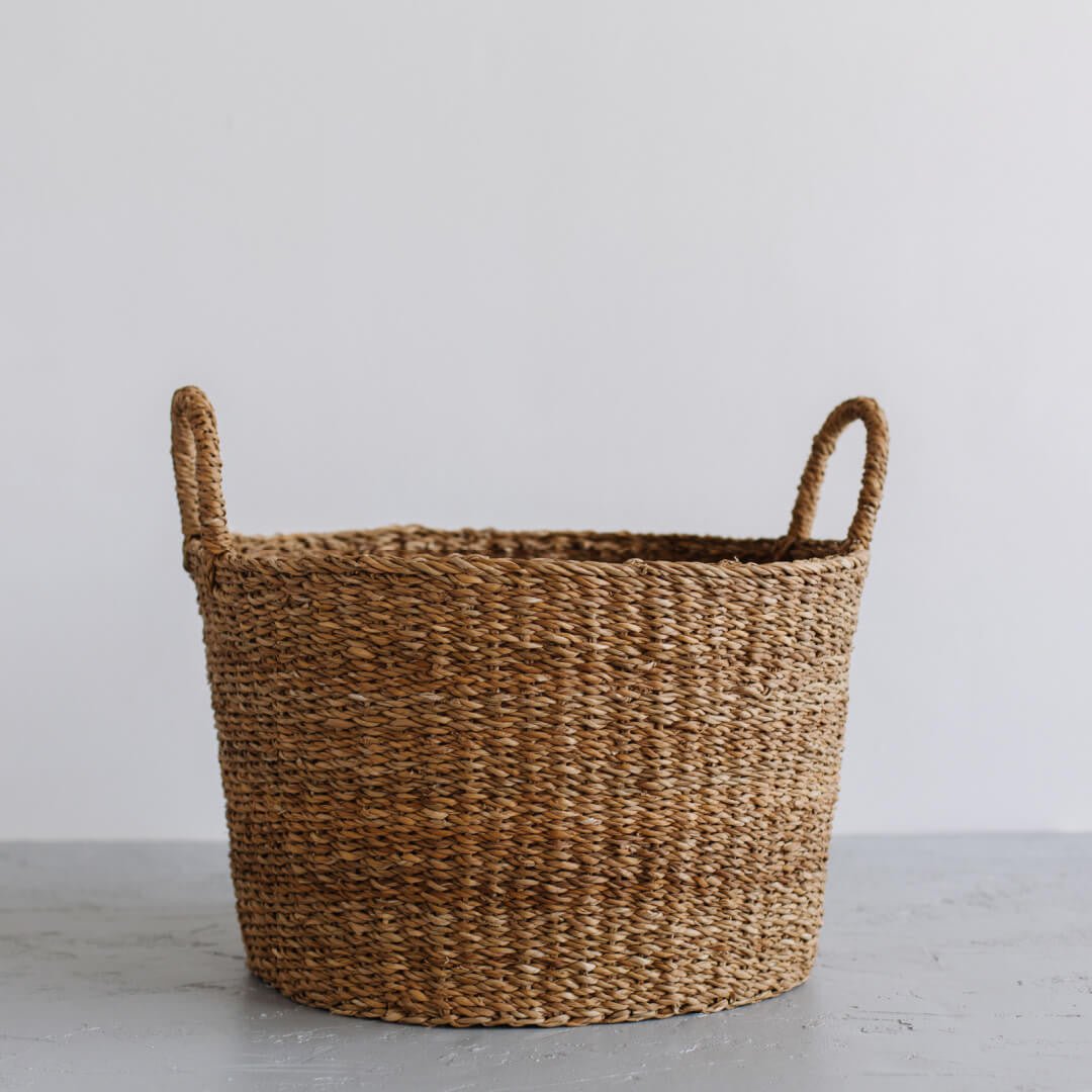 Harvest Round Base Laundry Basket New Arrivals