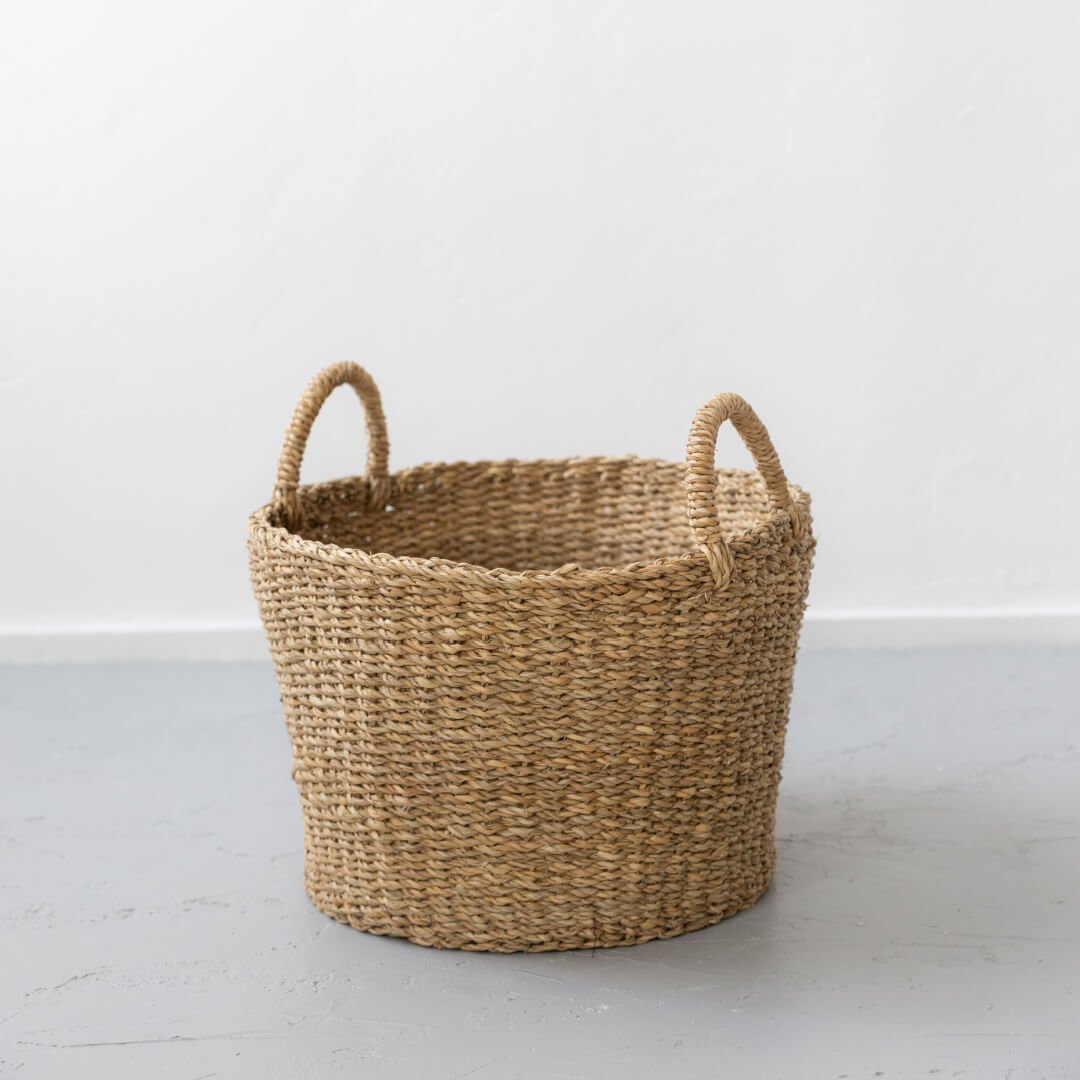 Harvest Round Base Laundry Basket New Arrivals