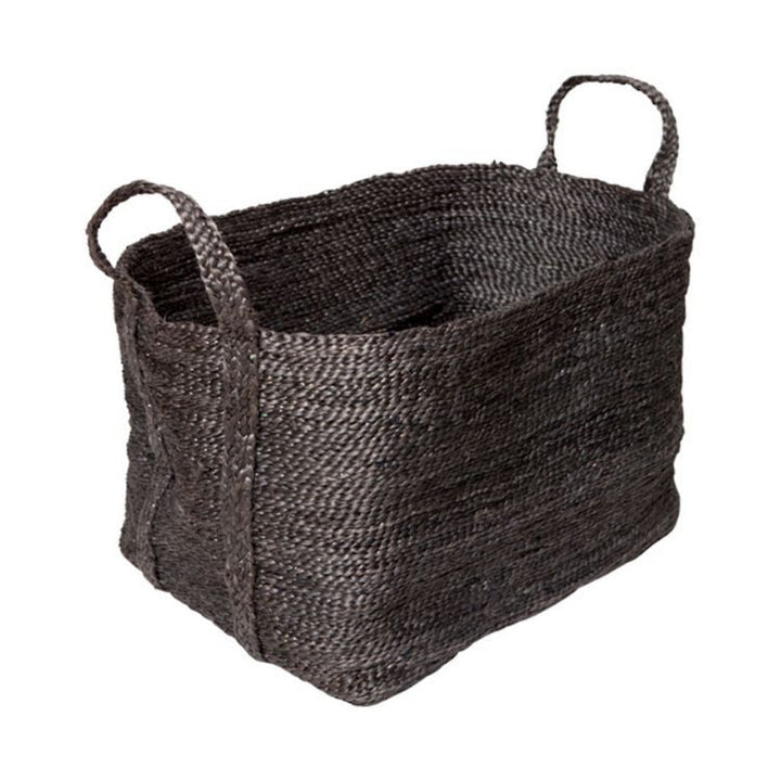 Large Jute Basket - Charcoal Baskets & Storage