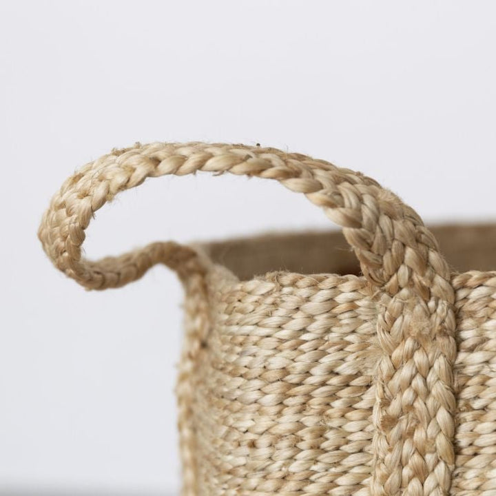 Large Jute Basket - Natural Baskets & Storage