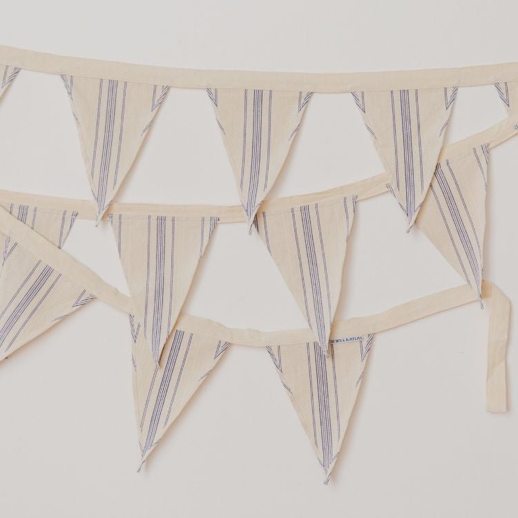 Cotton Bunting Ticking Stripe