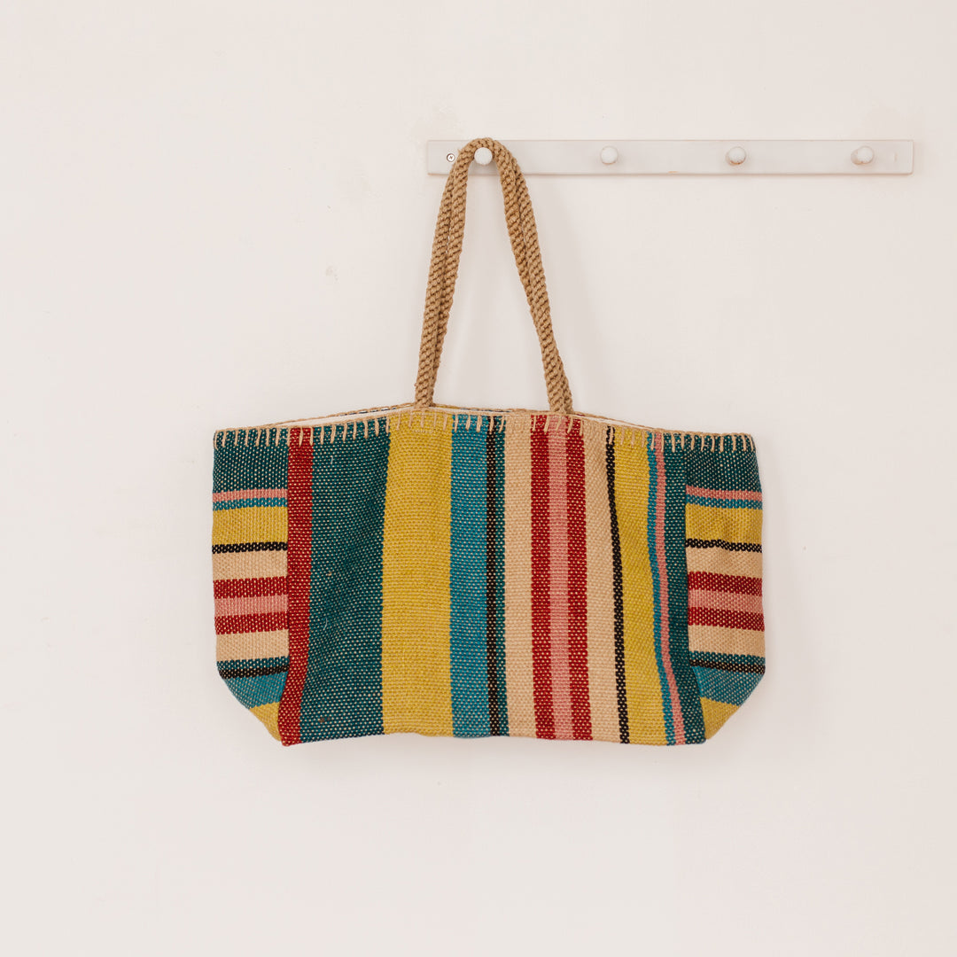 Carmen Striped Tote