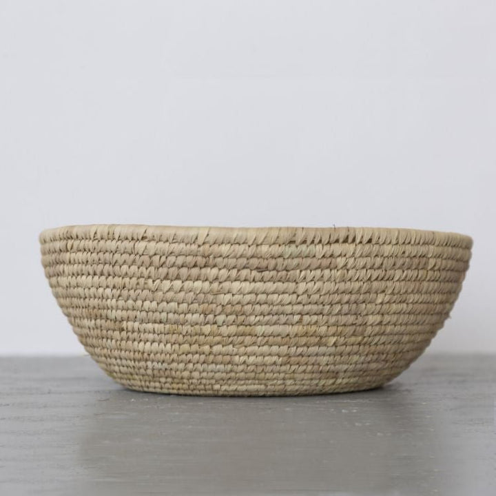 Palm Leaf Jumbo Woven Bowl Baskets & Storage