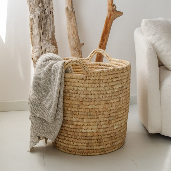 Palm Leaf Laundry Basket New Arrivals