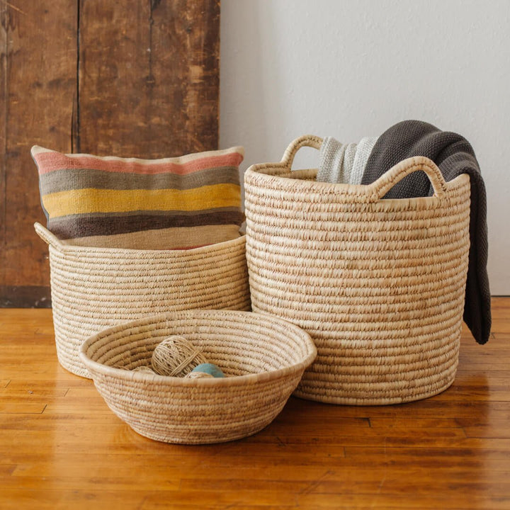 Palm Leaf Laundry Basket New Arrivals