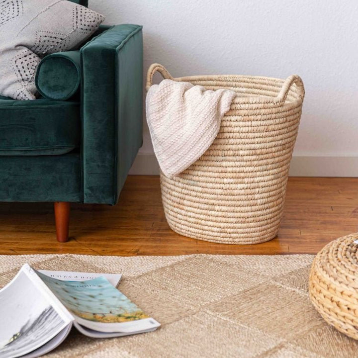 Palm Leaf Laundry Basket New Arrivals