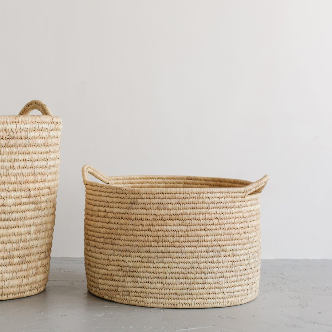 Palm Leaf Laundry Basket New Arrivals