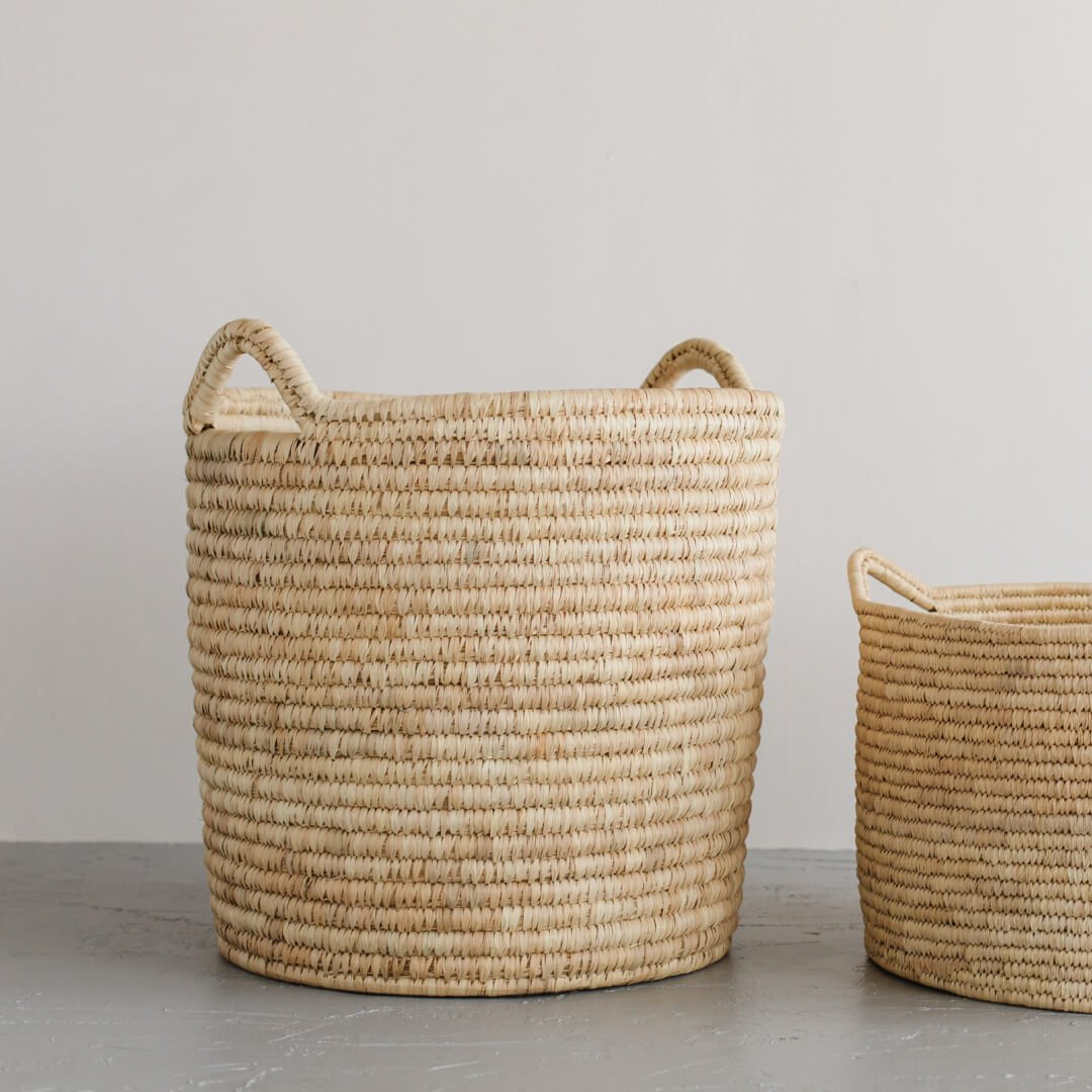 Palm Leaf Laundry Basket New Arrivals