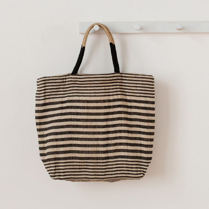 Paloma Striped Shoppers Bags & Totes