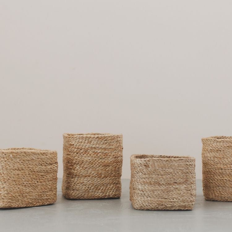 Small Square Jute Baskets New Arrivals